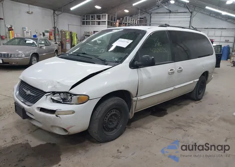 2000 Chrysler Town & Country Lx из США, поврежденный, VIN 1C4GP44R3YB621937